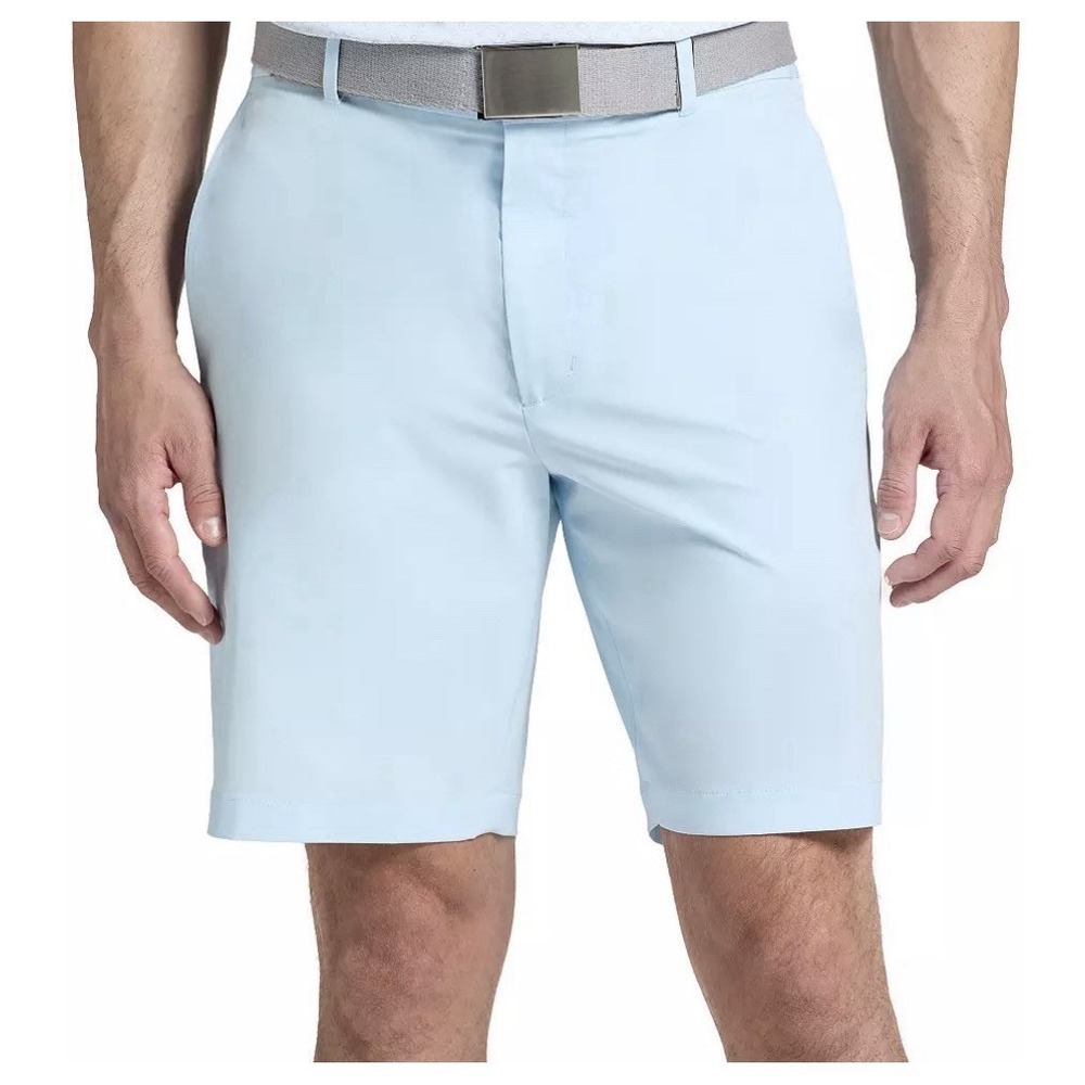 NWT Walter Hagen Men's Performance 11 PureFlex 9" Golf Shorts Soft Blue Size 42